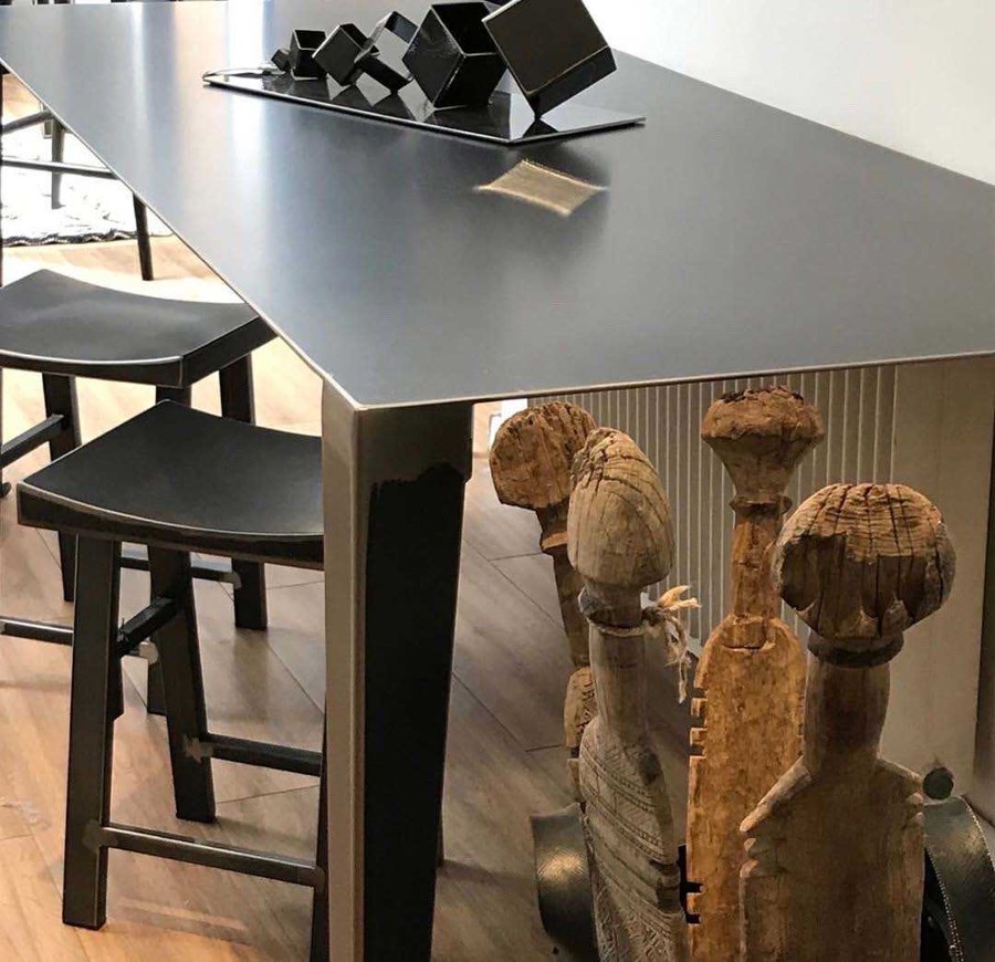 Table basse Gazelle Terre & Métal