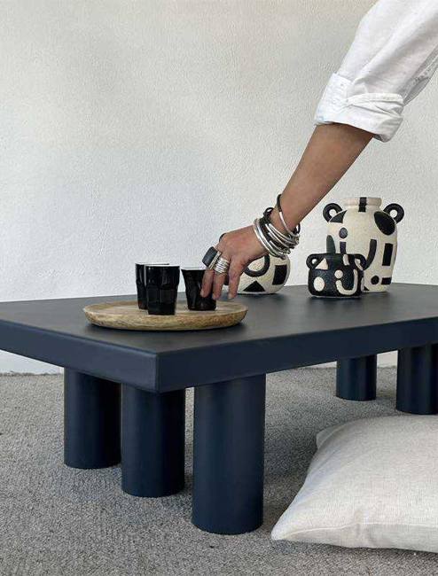 Table basse Togo Terre & Métal